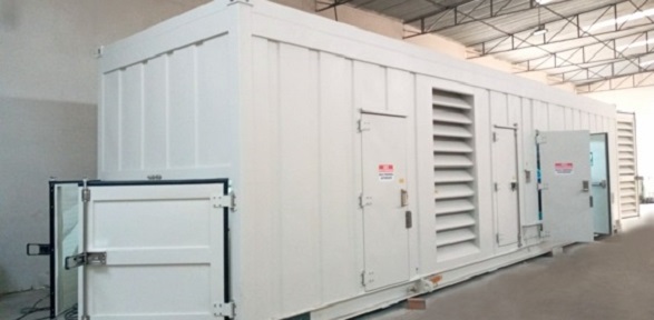 Diesel power generation - Genset container nema 4