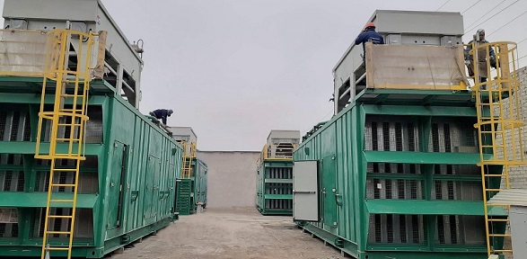 Gas power generation - Genset container