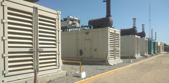 Gas power generation - Genset container