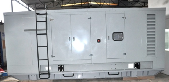 Diesel genset enclosure